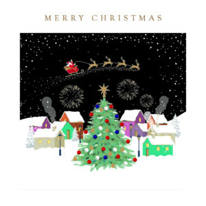 Christmas scene: Pack of 10 Christmas cards
