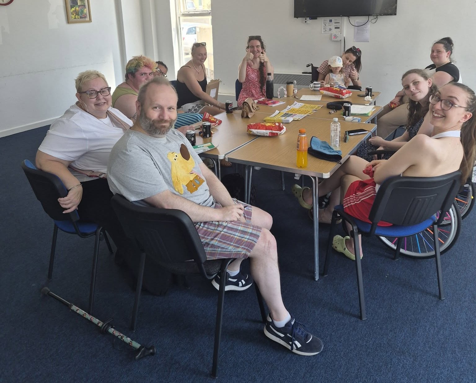 Image of a support group meeting 1